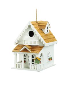 TWO STORY HAPPY HOME BIRDHOUSE
